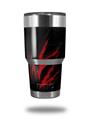 WraptorSkinz Skin Wrap compatible with RTIC 30oz ORIGINAL 2017 AND OLDER Tumblers WraptorSkinz WZ on Black (TUMBLER NOT INCLUDED)