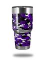 WraptorSkinz Skin Wrap compatible with RTIC 30oz ORIGINAL 2017 AND OLDER Tumblers WraptorCamo Digital Camo Purple (TUMBLER NOT INCLUDED)
