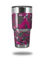 WraptorSkinz Skin Wrap compatible with RTIC 30oz ORIGINAL 2017 AND OLDER Tumblers WraptorCamo Old School Camouflage Camo Fuschia Hot Pink (TUMBLER NOT INCLUDED)