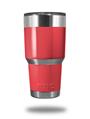 WraptorSkinz Skin Wrap compatible with RTIC 30oz ORIGINAL 2017 AND OLDER Tumblers Solids Collection Coral (TUMBLER NOT INCLUDED)