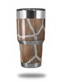 WraptorSkinz Skin Wrap compatible with RTIC 30oz ORIGINAL 2017 AND OLDER Tumblers Giraffe 02 (TUMBLER NOT INCLUDED)