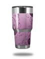 WraptorSkinz Skin Wrap compatible with RTIC 30oz ORIGINAL 2017 AND OLDER Tumblers Feminine Yin Yang Purple (TUMBLER NOT INCLUDED)