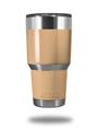 WraptorSkinz Skin Wrap compatible with RTIC 30oz ORIGINAL 2017 AND OLDER Tumblers Solids Collection Peach (TUMBLER NOT INCLUDED)