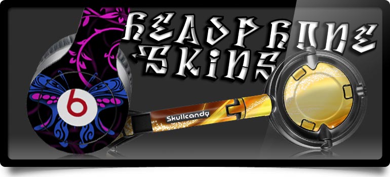 All new headphone skins for BEats by Dre and Skullcandy