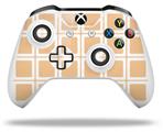 WraptorSkinz Decal Skin Wrap Set works with 2016 and newer XBOX One S / X Controller Squared Peach (CONTROLLER NOT INCLUDED)