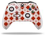 WraptorSkinz Decal Skin Wrap Set works with 2016 and newer XBOX One S / X Controller Boxed Red Dark (CONTROLLER NOT INCLUDED)