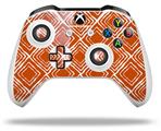 WraptorSkinz Decal Skin Wrap Set works with 2016 and newer XBOX One S / X Controller Wavey Burnt Orange (CONTROLLER NOT INCLUDED)