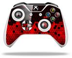 WraptorSkinz Decal Skin Wrap Set works with 2016 and newer XBOX One S / X Controller HEX Red (CONTROLLER NOT INCLUDED)