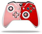 WraptorSkinz Decal Skin Wrap Set works with 2016 and newer XBOX One S / X Controller Ripped Colors Pink Red (CONTROLLER NOT INCLUDED)