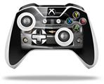 WraptorSkinz Decal Skin Wrap Set works with 2016 and newer XBOX One S / X Controller 2010 Chevy Camaro Silver - Black Stripes on Black (CONTROLLER NOT INCLUDED)