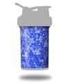 Skin Decal Wrap works with Blender Bottle ProStak 22oz Triangle Mosaic Blue (BOTTLE NOT INCLUDED)