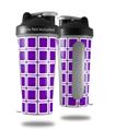 Skin Decal Wrap works with Blender Bottle 28oz Squared Purple (BOTTLE NOT INCLUDED)