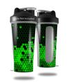 Skin Decal Wrap works with Blender Bottle 28oz HEX Green (BOTTLE NOT INCLUDED)