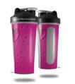 Skin Decal Wrap works with Blender Bottle 28oz Raining Fuschia Hot Pink (BOTTLE NOT INCLUDED)
