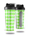 Skin Decal Wrap works with Blender Bottle 28oz Houndstooth Neon Lime Green (BOTTLE NOT INCLUDED)