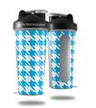 Skin Decal Wrap works with Blender Bottle 28oz Houndstooth Blue Neon (BOTTLE NOT INCLUDED)