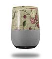 Decal Style Skin Wrap for Google Home Original - Flowers and Berries Pink (GOOGLE HOME NOT INCLUDED)
