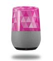 Decal Style Skin Wrap for Google Home Original - Triangle Mosaic Fuchsia (GOOGLE HOME NOT INCLUDED)