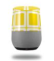 Decal Style Skin Wrap for Google Home Original - Squared Yellow (GOOGLE HOME NOT INCLUDED)