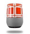 Decal Style Skin Wrap for Google Home Original - Squared Red (GOOGLE HOME NOT INCLUDED)