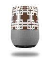Decal Style Skin Wrap for Google Home Original - Boxed Chocolate Brown (GOOGLE HOME NOT INCLUDED)