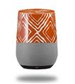 Decal Style Skin Wrap for Google Home Original - Wavey Burnt Orange (GOOGLE HOME NOT INCLUDED)