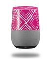 Decal Style Skin Wrap for Google Home Original - Wavey Fushia Hot Pink (GOOGLE HOME NOT INCLUDED)