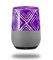 Decal Style Skin Wrap for Google Home Original - Wavey Purple (GOOGLE HOME NOT INCLUDED)