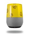 Decal Style Skin Wrap for Google Home Original - Anchors Away Yellow (GOOGLE HOME NOT INCLUDED)