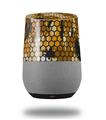Decal Style Skin Wrap for Google Home Original - HEX Mesh Camo 01 Orange (GOOGLE HOME NOT INCLUDED)