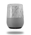 Decal Style Skin Wrap for Google Home Original - Marble Granite 09 White Gray (GOOGLE HOME NOT INCLUDED)