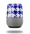 Decal Style Skin Wrap for Google Home Original - Houndstooth Royal Blue (GOOGLE HOME NOT INCLUDED)