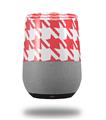 Decal Style Skin Wrap for Google Home Original - Houndstooth Coral (GOOGLE HOME NOT INCLUDED)