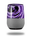 Decal Style Skin Wrap for Google Home Original - Alecias Swirl 02 Purple (GOOGLE HOME NOT INCLUDED)