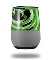 Decal Style Skin Wrap for Google Home Original - Alecias Swirl 02 Green (GOOGLE HOME NOT INCLUDED)