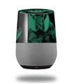Decal Style Skin Wrap for Google Home Original - Skulls Confetti Seafoam Green (GOOGLE HOME NOT INCLUDED)