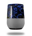 Decal Style Skin Wrap for Google Home Original - Twisted Garden Blue and Yellow (GOOGLE HOME NOT INCLUDED)