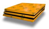 Vinyl Decal Skin Wrap compatible with Sony PlayStation 4 Pro Console Anchors Away Orange (PS4 NOT INCLUDED)