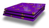 Vinyl Decal Skin Wrap compatible with Sony PlayStation 4 Pro Console Anchors Away Purple (PS4 NOT INCLUDED)