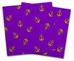 Vinyl Craft Cutter Designer 12x12 Sheets Anchors Away Purple - 2 Pack
