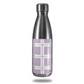 Skin Decal Wrap for RTIC Water Bottle 17oz Squared Lavender (BOTTLE NOT INCLUDED)