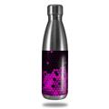 Skin Decal Wrap for RTIC Water Bottle 17oz HEX Hot Pink (BOTTLE NOT INCLUDED)
