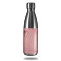 Skin Decal Wrap for RTIC Water Bottle 17oz Raining Pink (BOTTLE NOT INCLUDED)