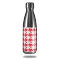 Skin Decal Wrap for RTIC Water Bottle 17oz Houndstooth Coral (BOTTLE NOT INCLUDED)
