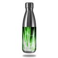 Skin Decal Wrap for RTIC Water Bottle 17oz Lightning Green (BOTTLE NOT INCLUDED)