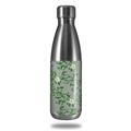 Skin Decal Wrap for RTIC Water Bottle 17oz Victorian Design Green (BOTTLE NOT INCLUDED)