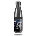 Skin Decal Wrap for RTIC Water Bottle 17oz 2010 Camaro RS Blue Dark (BOTTLE NOT INCLUDED)