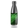 Skin Decal Wrap for RTIC Water Bottle 17oz Mystic Vortex Green (BOTTLE NOT INCLUDED)