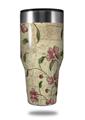 Skin Decal Wrap for Walmart Ozark Trail Tumblers 40oz Flowers and Berries Pink (TUMBLER NOT INCLUDED)