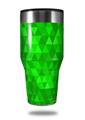 Skin Decal Wrap for Walmart Ozark Trail Tumblers 40oz Triangle Mosaic Green (TUMBLER NOT INCLUDED)